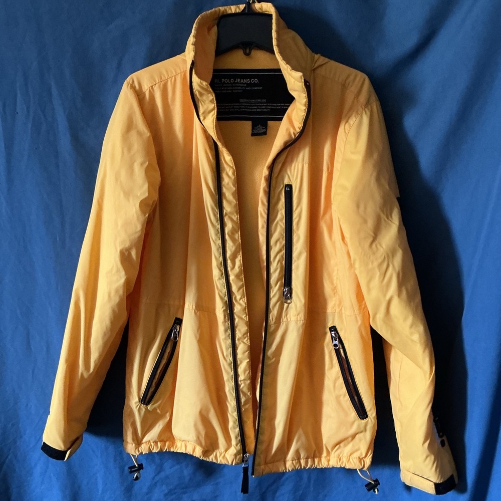 Polo by Ralph Lauren Yellow Windbreaker Jacket
